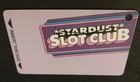 Stardust Casino Las Vegas Vintage Slot Machine Club Card Unused Blank