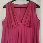 Vintage Vanity Fair Slip Dress Size 36 Lingerie Silky Burgundy Red Long 90 s Y2k