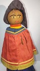 Vintage Native American Seminole Indian Woman Doll Palmetto Fiber Patchwork 12 