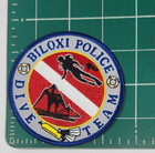 Biloxi Ms  Mississippi Police Patch  special Dive Team Unit - New Condition