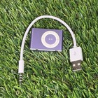 Apple Ipod Shuffle 2nd Generation Purple 1gb Loaded With Music Tested   Charger