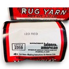 Aunt Lydia s Rayon cotton Heavy Rug Yarn 5 Skeins Red 251 120