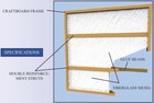 Glasfloss Gds 16x25x1 Disposable Fiberglass Panel Air Filters  12 Pack