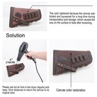 No Drill Leather Rifle Buttstock Gun Sling With Loop Combo  308  30 30  22mag