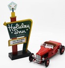 Holiday Inn Sign Hotel Motel Counter Standee Diorama Sign 1 18 1 24 Train Soap