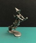 Partha Pewter Wicked Witch Magic Hat Broom Flight Mini Figurine Oop Lotr Got D d
