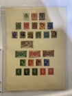 Small Lot Of Used Stamps From Great Britain  All Are On Paper 