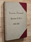 1951-52 Marianao Baseball Bbc Claro Duany 12x Signed Payroll Autograph