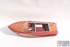 Vintage Century Resorter 1958 Model Boat     70cm Handmade Nautical Decor