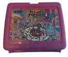 1987 Pee-wee s Playhouse Pink Lunchbox Peewee Herman