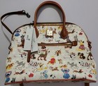 Disney Dooney   Bourke 2021 Santa Tails Paws Dogs Christmas Crossbody Purse Bag