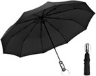 Automatic Travel Umbrella Windproof Heavy Duty Folding Compact Rain Umbrella New