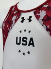 Under Armour Usa Gymnastics Leotard Gk Elite Adult M   Shorts Al Rare Team Issue