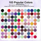 108 Pcs Gel Nail Polish Set  103 Colors Infinite Inspiration All Season Red Nude