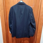 Pierre Cardin Couture Mens Vintage Black Tuxedo Suit Jacket Blazer 43l Long Wool