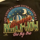 1988 Alb  International Balloon Fiesta 2nd Annual Balloon Glow Sweatshirt X Lg