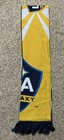 Adidas La Galaxy Sc Knitted 64 Inch Scarf New S616z-mtc Black yellow blue