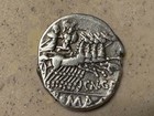 Roman Republic Cn  Gallius Ar Denarius Vf 138bc