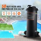 Pool Cartridge Filter In above Ground Swimming Pool Filtration 50sq ft