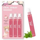3 Count Mint Breath Spray 0 33 Oz 10 Ml Mint Peach Flavor Pink