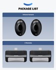 Zumi Wall Mount Automatic Garage Door Opener W Remote Controls Infrared Sensors