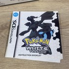 Pokemon White Version Nintendo Ds  2011  Case And Manual Only  No Game