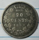 1858 Canadian 20 Cent Piece Nice Eye Appeal