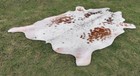 Tricolor Cowhide Exotic Rugs Hair On Cow Hide Natural Skin Area Rug Large30 Sqft