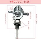 Fuel Tank Valve Petcock Powerhorse 208cc Pressure Washer Water Pump Log Splitter