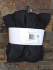 Nike 6-pack Crew Socks Large  8-12  Black Msrp  26 100  Authentic Guaranteed