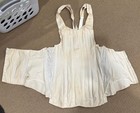 Vintage 1950 s Camp Corset Back Brace Corset Model 9056 Size 36 White Stain Rare