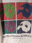 Vintage 90s The Phantom Of The Opera Theater Andy Warhol White Medium T-shirt