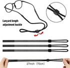 2 X Glasses Strap Neck Cord Sports Eyeglasses Band Sunglasses Rope String Holder
