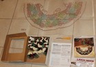 Caron Wonderart Latch Hook Rug Kit Half Round  4783 Ivy 16 x33  Vtg Usa Open Box