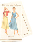 Simplicity Vintage Retro Tea Dish Towel   Wake Me Up When I Am Famous