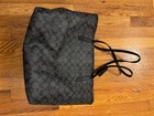 Coach City Tote Signature Leather Tote - Brown black - Used good Condition