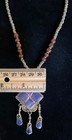 Afghan Turkmen Tribal Kuchi Vintage Lapis Lazuli Boho Necklace Afghan Tribal