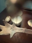 Rogers Sterling Silver   925  Ornate Sugar Tongs