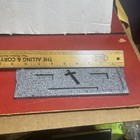 Vintage Metal Adjustable Letter Funeral Grave Cemetery Marker