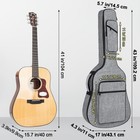 Acoustic Guitar Case  39 40 41 Inch Acoustic Guitar Bag 0 45 Inch Thick Padde   