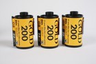 Expired Film Lot - Kodak Gold 200 Film 35mm X 3 Rolls Expired In 2002