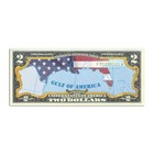 Gulf Of America  2 Bill Commemorative Bank Note With Coa