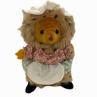 Vtg Eden Beatrix Potter Plush Lot Mrs Rabbit  Cottontail Peter Lady Mouse Tiggy-