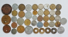 Lot Of 42 Vintage 1900s Trade Tokens - Various Types  Sizes  Trades