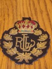 Vintage Ralph Lauren Bullion Crest Patch