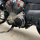 Black Engine Derby Timing Timer Cover For Harley Sportster 48 72 883 1200 04-22