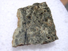  717 Grams 13mm Amgala 001 Martian Meteorite Slice One Side Polished In Box Case