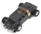 Autoworld Thunderjet Ultra G Rolling Chassis Ho Slot Car Aw T-jet Tjet