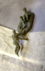 Vtg Marx Desert Fox Play Set Replacement Green Boat Soldiers Injured Etc  