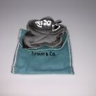 Vintage Unique Tiffany   Co  Sterling Silver  Floral Leaf Jewelry Trinket Dish